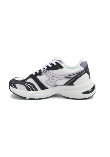 U.s. Polo Assn. Etna 5pr Beyaz Kadın Spor Ayakkabı 000000000102030017 Beyaz-mor