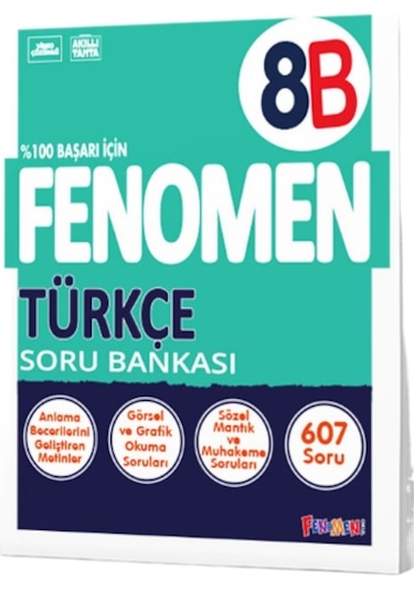 Fenomen Yayınları 8 Türkçe Soru Bankası