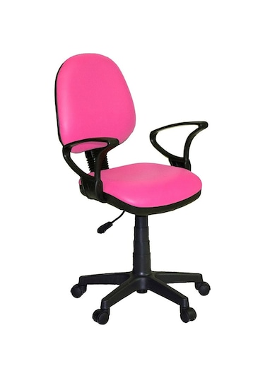 Türksit Kozmo Şef Koltuk Deri Pembe