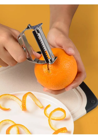 Shiny Kitchen El Sebze Soyucu Patates Soyacağı 160716003 Gri