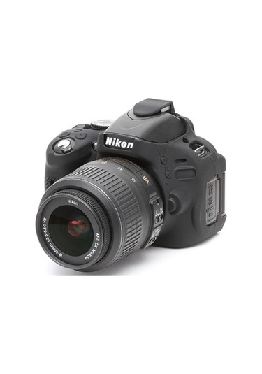 Easycover Nikon D5200 Silikon Kılıf Ecnd5200 (Siyah)