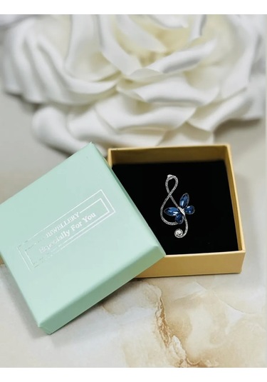 Especailly For You Öğretmene Klavuzlu Keman Notası Şeklinde Hediye Kışlık İğne/broş 214586984 Gümüş-gri