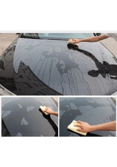 Sentetik Güderi Oto Araç Araba Yıkama Kurulama Bezi 42x32 Cm 3 Ad