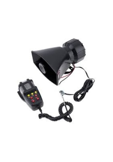 Mikrofonlu Konuşmalı Siren 7 Sesli
