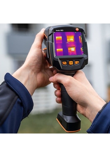 Testo 883 Profesyonel Termal Kamera Sıcaklık Ve Su Kaçağı Tespit Cihazı