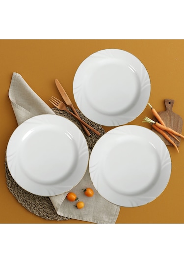 GÜRAL SOPRANO 6 ADET 21 cm PASTA TABAĞI - GOLD
