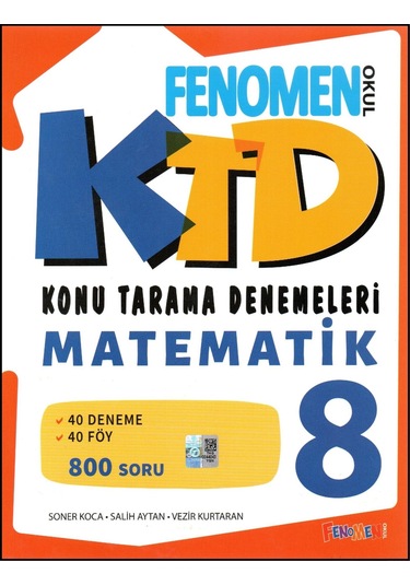 Fenomen 8. Sınıf Matematik Konu Tarama Denemeleri