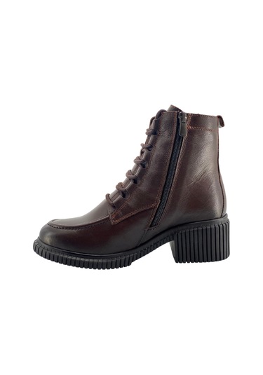 Albini Alb2630z1100 Hakiki Deri Kadın Bot Kahve