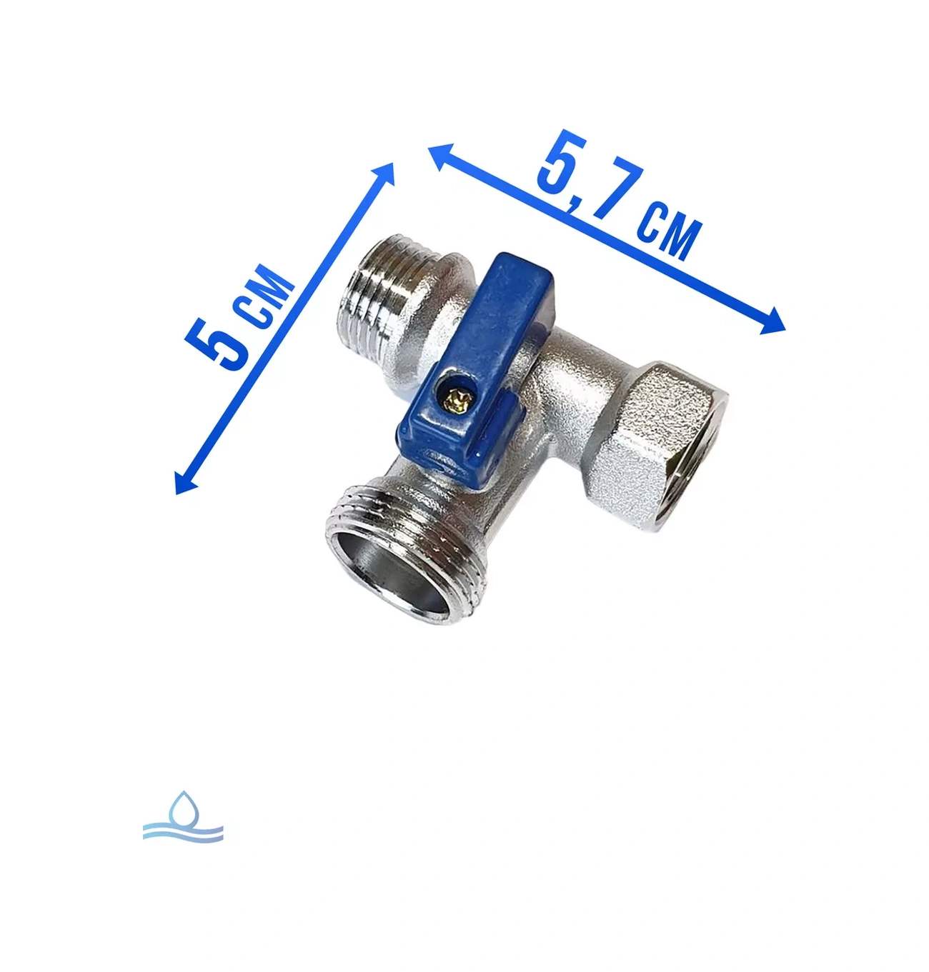 Santehvill' Ev Aletleri İçin Üç Bağlantılı Küresel Vana 254443759