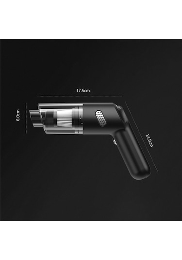 Amigaelegant Araba El Tipi Vakum 10000pa Emiş, Kablosuz Vakum Temizleyici