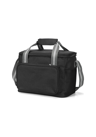 Symbee 15l Siyah Oxford Kumaş Soğutuculu Çanta - Su Geçirmez Peva İç Çekmece, Isı Yalıtımı, Çoklu Cep, Kamp-piknik İçin Dayanıklı Taşıma Siyah