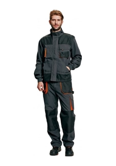 Cerva Emerton Iş Ceketi Siyah