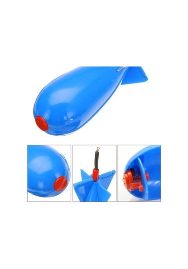 Beyaz Yeni Açık Trend Sazan Balıkçılık Büyük Roketler Olta Takımı Roket Şamandıra Konteyner Sazan Çekmek Yuvalama Yem Besleyici Büyük Şamandıra Atıcı