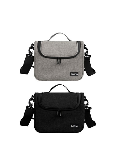 Baona Bn-h011 Dijital Slr Fotoğraf Makinesi Çantası Lens Depolama Omuz Çantası Siyah Diğer