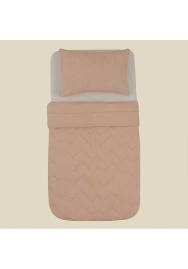 Karaca Home Bebek Arden Yastık Yorgan Seti Pembe