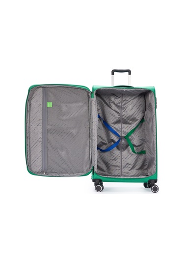 14bnt2500 Polipropilen 3 Lü Valiz Seti Yeşil