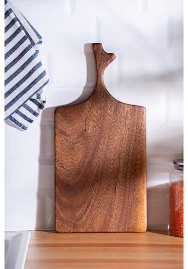 Acar Akasya Kesme Tahtası - 40 Cm Kahverengi