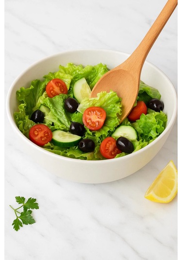 Ahşap Yemek Hazırlık Kaşığı 27 Cm