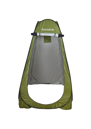 Sensation Duş Wc Giyinme Kamp Alanı Çadırı Otomatik Açılır Yeşil