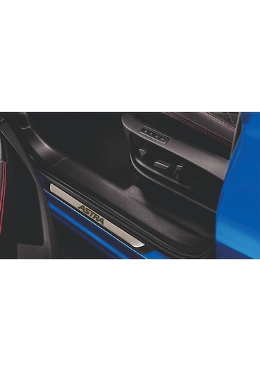 Opel Astra J Kasa 2010-2015 Modeller Old Krom Kapı Eşiği 4 Parça Paslanmaz Çelik