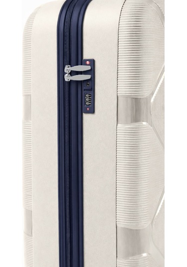 Kabin Boy %100 Polipropilen Valiz Lacivert Bej 6990 Lacivert - Bej