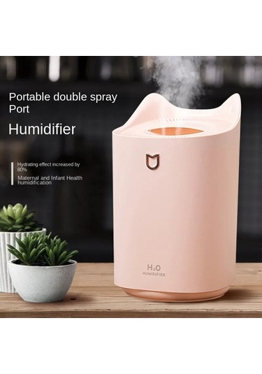 Ambition Pink 3000 ML Çift Jet Hava Nemlendirici Büyük Kapasiteli