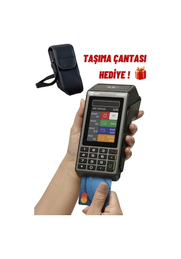 İnpos M530 4G Yeni Nesil Yazar Kasa Pos + Taşıma Çantası