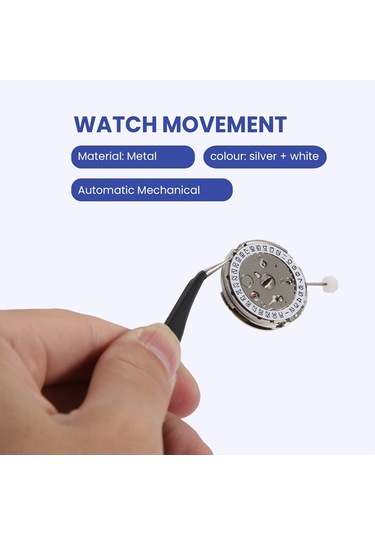 Dg2813 Beyaz Takvim Mekanik Hareketi Miyota 8215 821a'nın Yerini Alır