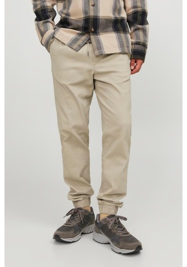 Jpstgordon Jjdave Jogger 12224518 Bej 001