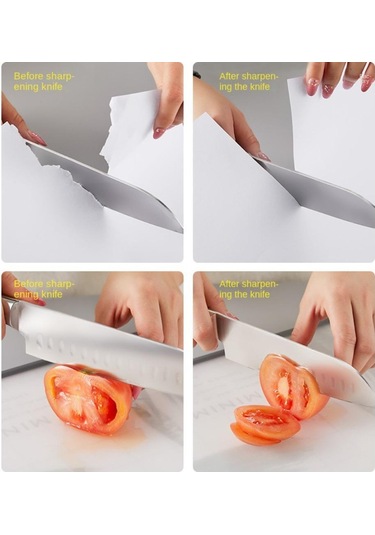 Usb Şarjlı Elektrikli Bileme Taşı Ev Tipi Makas Bileme Kesici Bileyici Mutfak