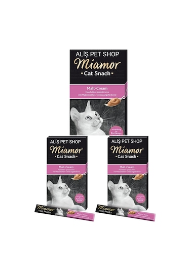 Miamor Cream Malt Yetişkin Kedi Ödülü 18 x 15 G