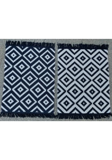 Iki Renkli Serme Oto Koltuk Kılıfı Takımı 3 Parça Siyah - Beyaz