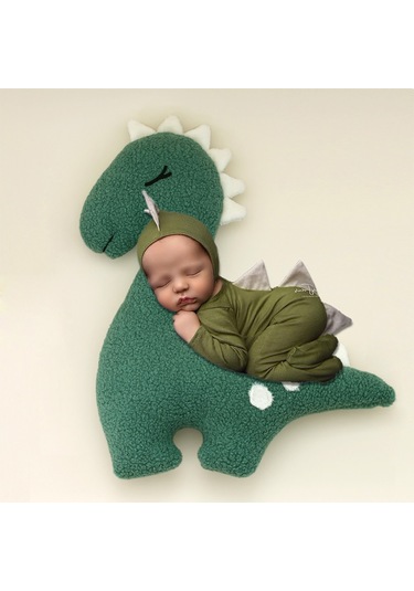 Yeni Doğan Dinozor Fotoğrafçılığı Aksesuarları, Bebek Fotoğraf Pozlama Yastığı, Erkek Ve Kız Çocukları İçin Uygun Yastık Diğer