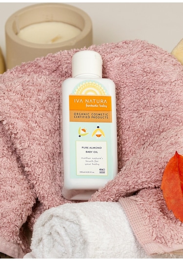 Iva Natura Organik Sertifikalı %100 Doğal Besleyici Yağ Kompleksli Bebek Yağı 125ml