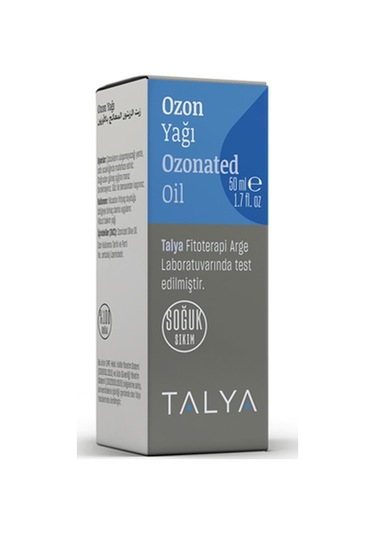 Talya Soğuk Sıkım %100 Saf ve Doğal Ozon Yağı 50 ML