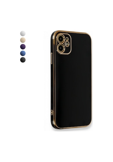İphone 11 Kılıf Luxury Seri Kamera Korumalı Silikon Kapak