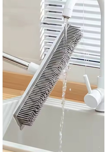 Çekpaslı Kauçuk Yer Fırçası