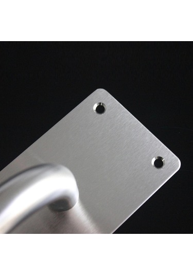 Suntek 2 Adet Kapı Kolları Sağlam Çekme İtme Plakaları 30cm-x-8cm-x-0,12cm