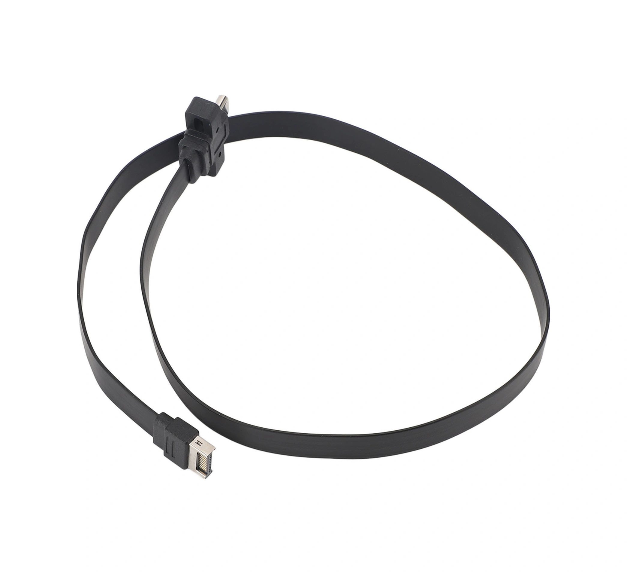 Vkemall 0.5m Tip-e'den Tip-c'ye Dönüştürücü Kablo, 20gbps Hızlı Veri Transferi, Vida Montajlı, Bilgisayar Ön Paneli Uyumlu