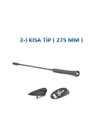 Ford Courier Tavan Anten Ve Gövde Takımı Uzun Kısa 2013-2018 Uzun