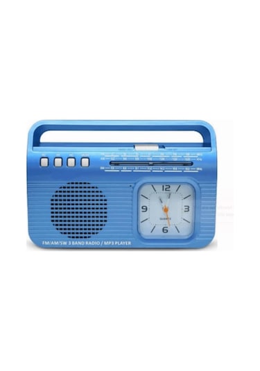 Kemai Md-502Bt Analog Saatli Fm Radyo Bluetooth Hoparlör Usb Tf