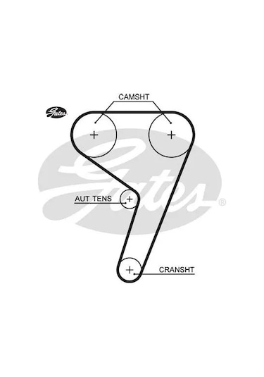 Triger Kayişi 11 Focus C-max 1.6 16v Gates Bm5g6k28aa/ 1675963 5669xs