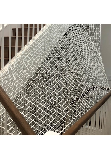 Morilu Güvenlik Ağı – 5 cm Gözenek – 6 mm ip – Güvenlik Filesi – İnşaat Filesi
