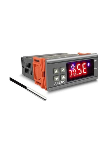 Moly Zfx-7016a 30a Güçlü Sıcaklık Kontrol Cihazı -50 C 110 C Buzdolabı Inkübasyon Isıtma Soğutma Regülatörü 24v