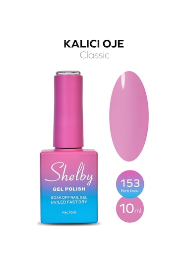 Shelby 10 Ml. A153 Kalıcı Oje