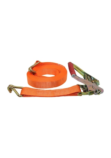 Spanzet Cırcırlı Yük Gerdirme Kiti / Turuncu 2" 10 Mt 2.5 - 5 Ton Rd80