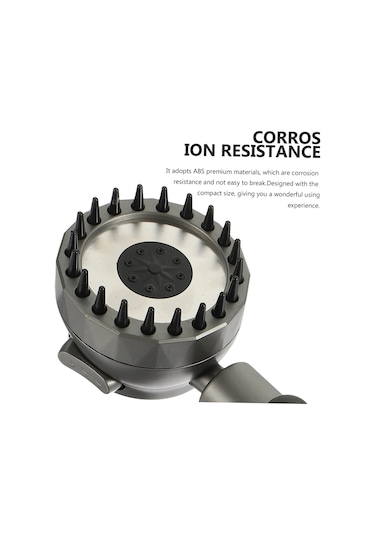 Qianfan Plastik Banyo Duş Başlığı Plastik Duş Başlığı Krom