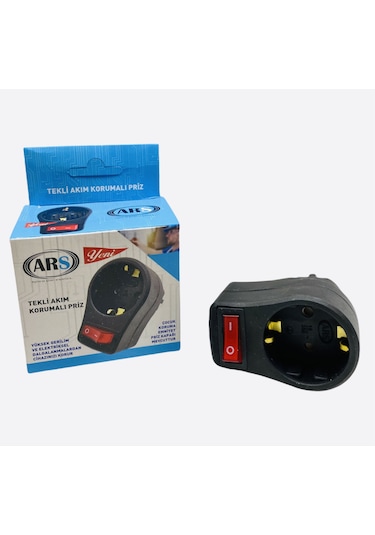 Ars Tekli Akım Korumalı Priz