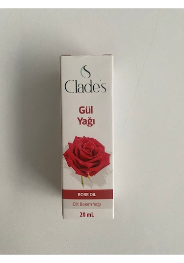 Clade's Gül Cilt Bakım Yağı 20 ML