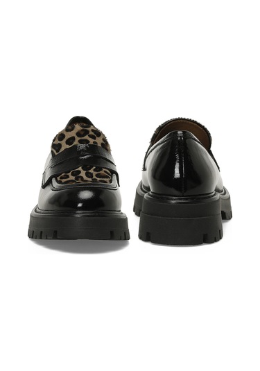 Nine West Raquel5 5pr Leopar Kadın Loafer 000000000102034096 Kahverengi